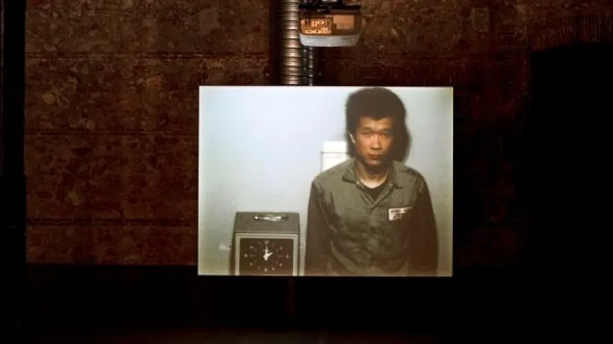Tehching Hsieh. Performance de un año, 1980-1981 (Pieza del reloj de control) Matadero Madrid