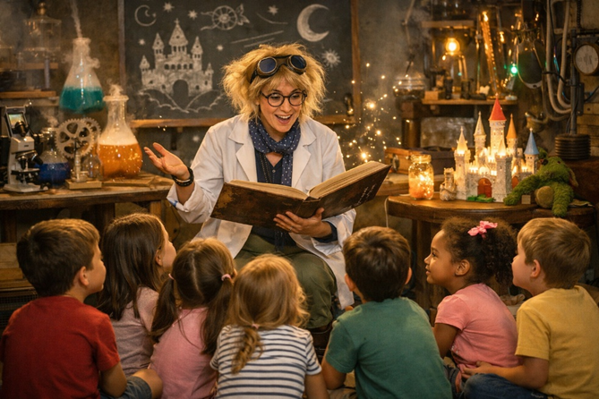 The Laboratory of Investigation Tales