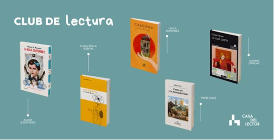 Narradoras españolas de hoy. Club de Lectura