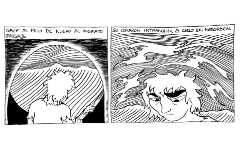 Viñeta del cómic El asalto de los pillos.