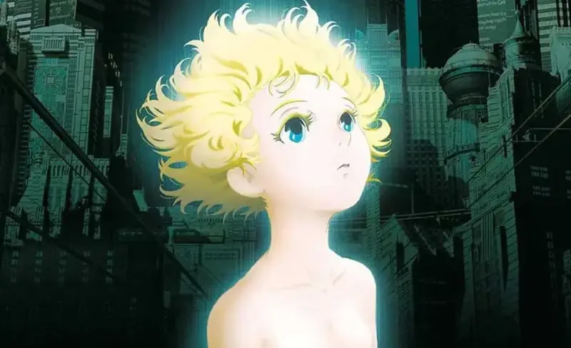 Dibujo niña rubia estilo manga