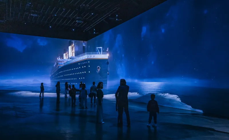 Madrid Artes Digitales. La leyeda del Titanic