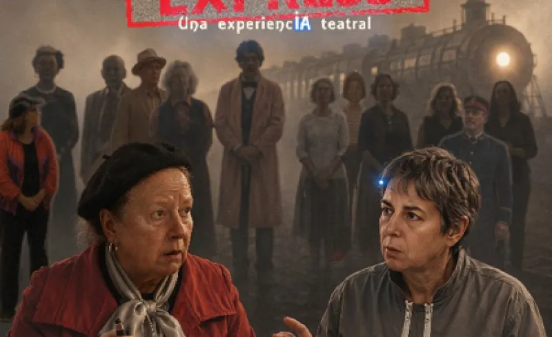 Cartel ilustrado Orient Express