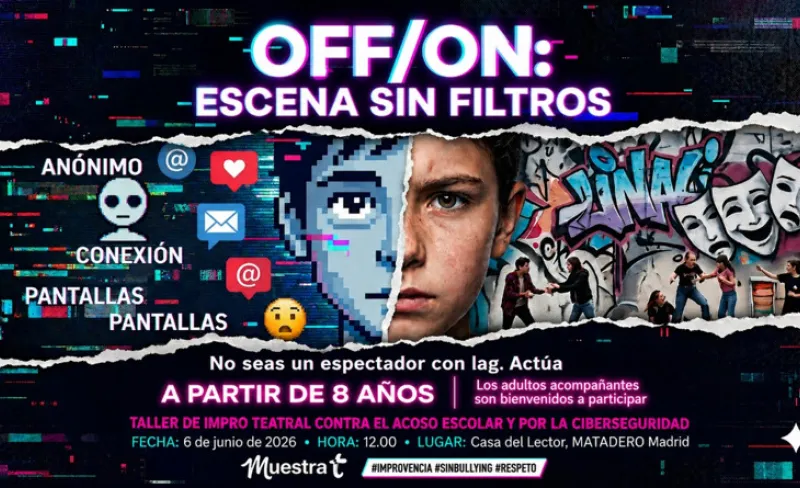 Ilustración del rostro de un niño mitad azul mitad color real