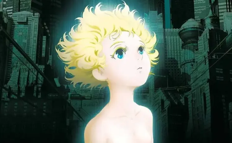 Dibujo niña rubia estilo manga