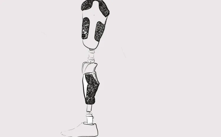 dibujo pierna ortopédica la_tullyda_gallery Costa Badía Centro residencias artísticas Matadero Madrid