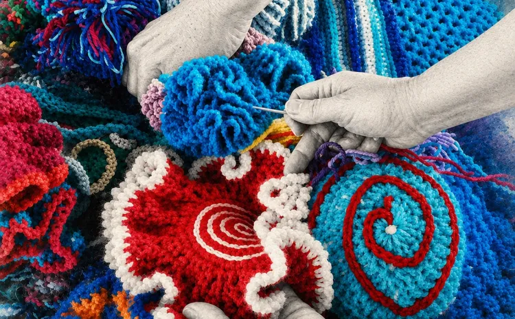 tejidos de colores