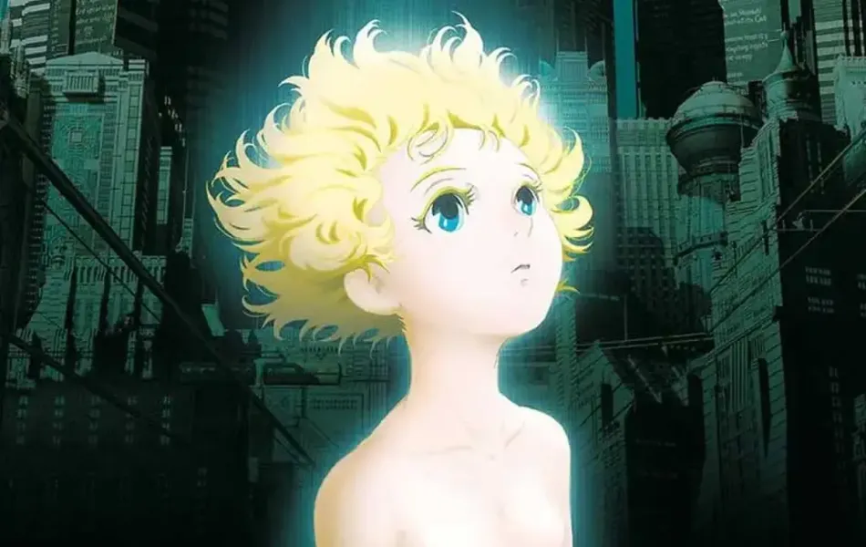 Dibujo niña rubia estilo manga