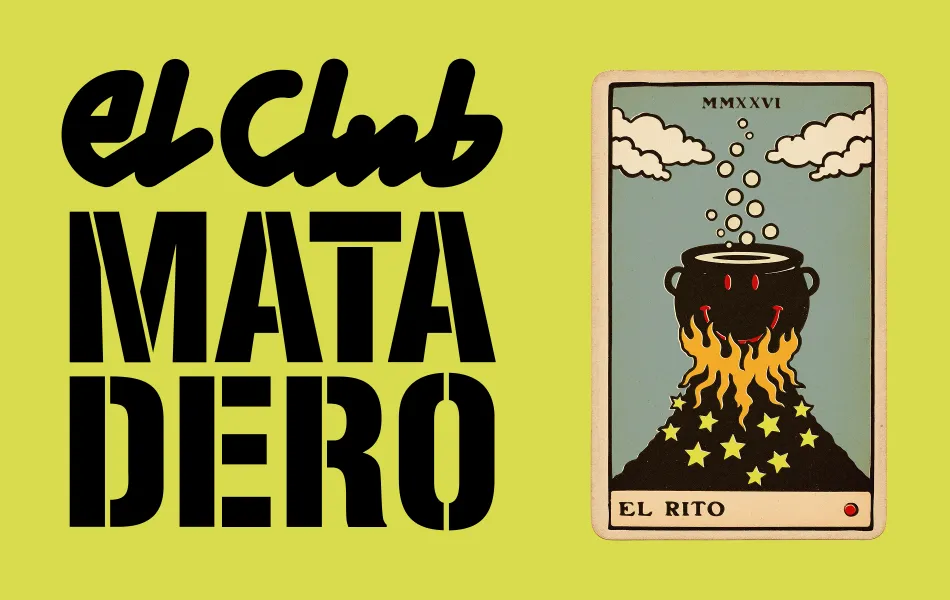 Tarjeta con ilustración de carta de tarot