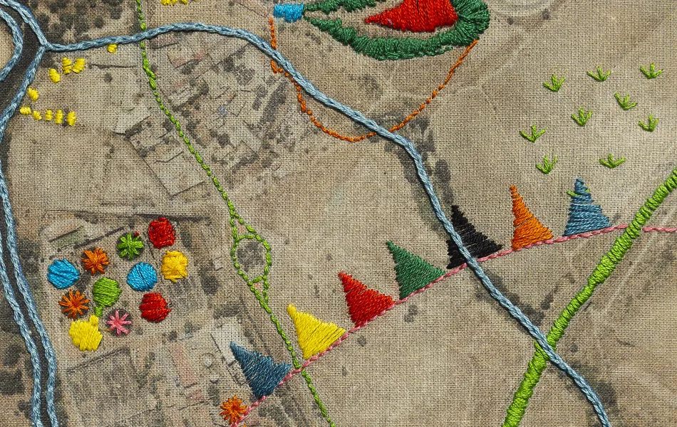 banderines de colores