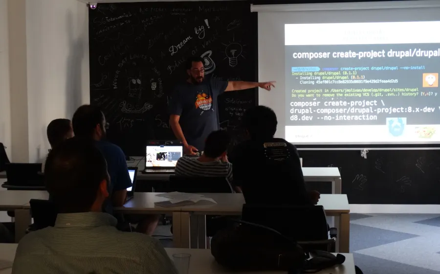 Medialab. Drupal CMS: creación de la comunidad en Medialab