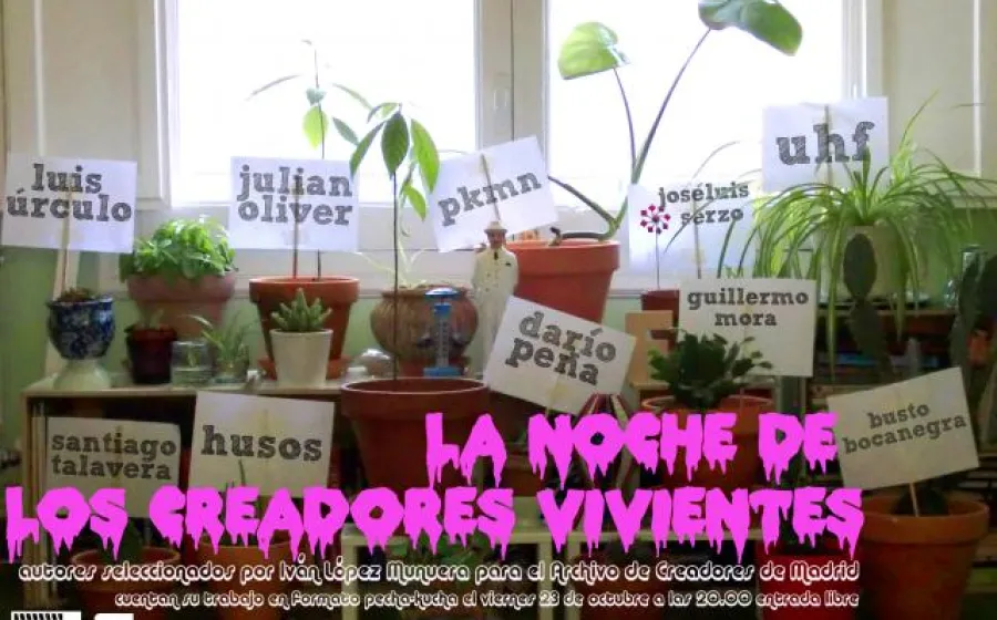La noche de los creadores vivientes