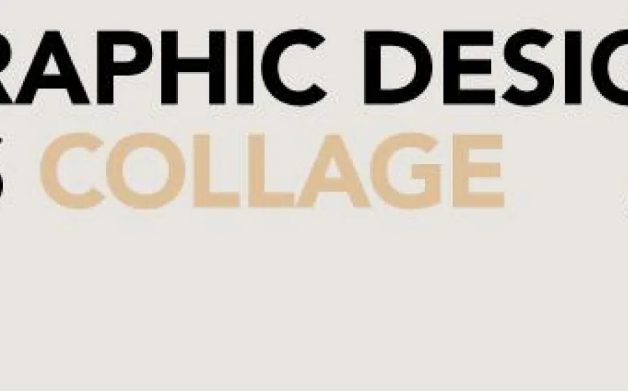 Graphic Design as collage