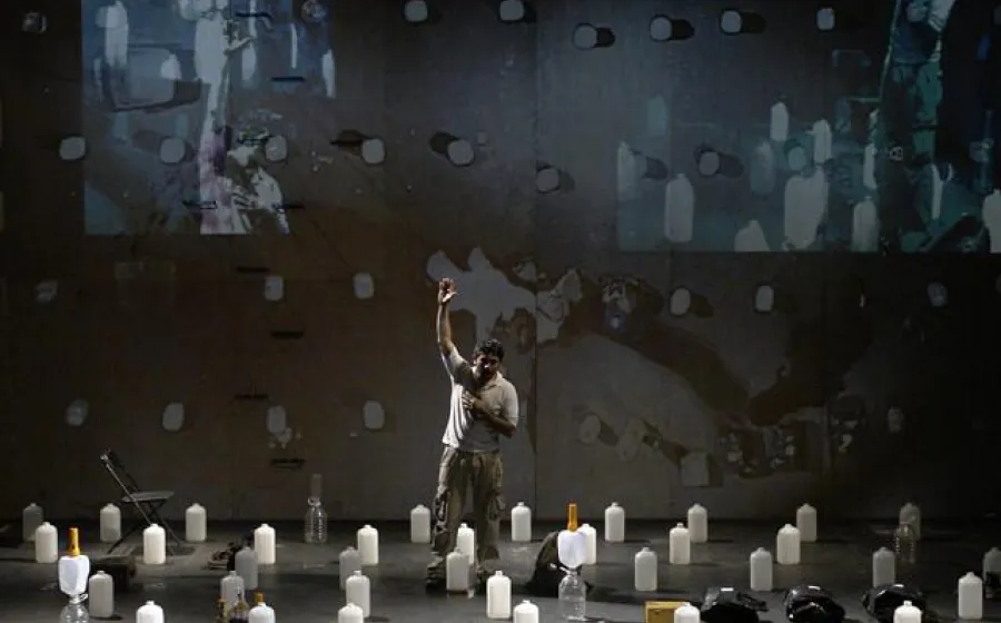 Amarillo, Teatro Línea de Sombra Eric Boudet