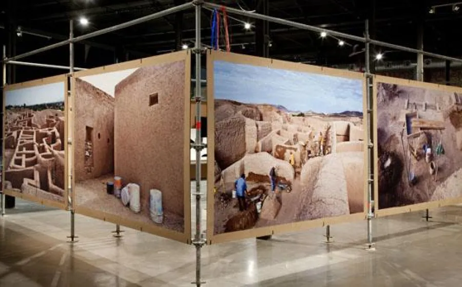 La dificultad de cruzar un campo cualquiera (Para-arqueología), Daniel Guzmán.