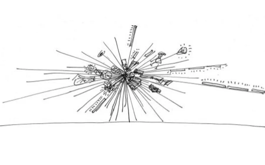 Björn Dahlem, boceto de Agujero Negro.