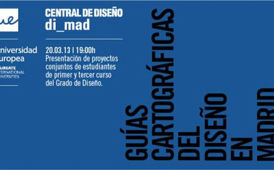 GUÍAS CARTOGRÁFICAS DEL DISEÑO EN MADRID