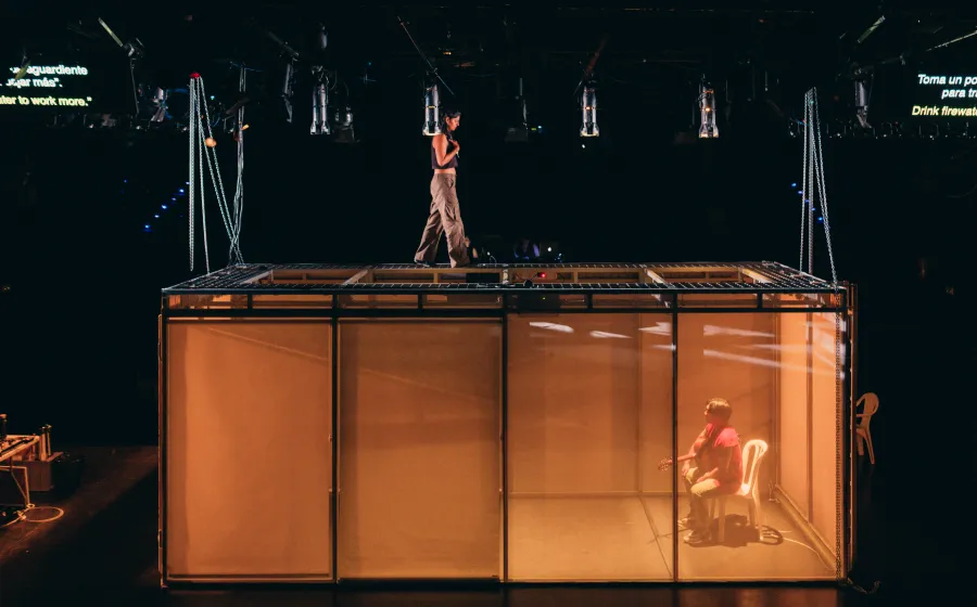 Guardianes del corazón de la tierra. Foto Teatro Español