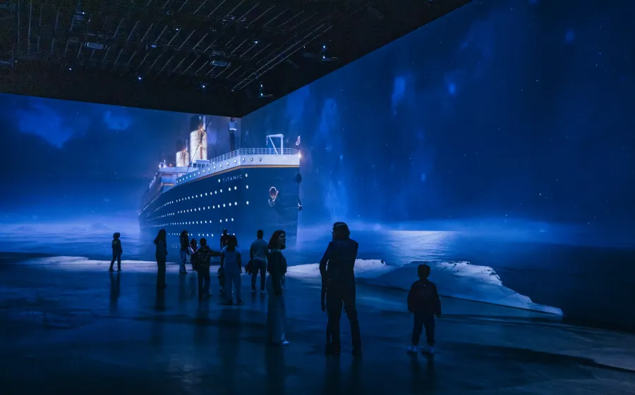 Madrid Artes Digitales. La leyeda del Titanic