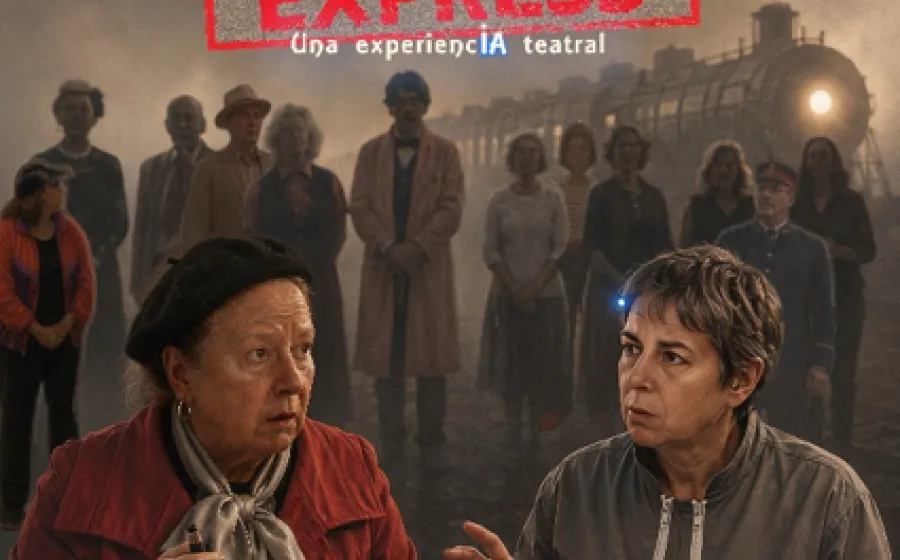 Cartel ilustrado Orient Express