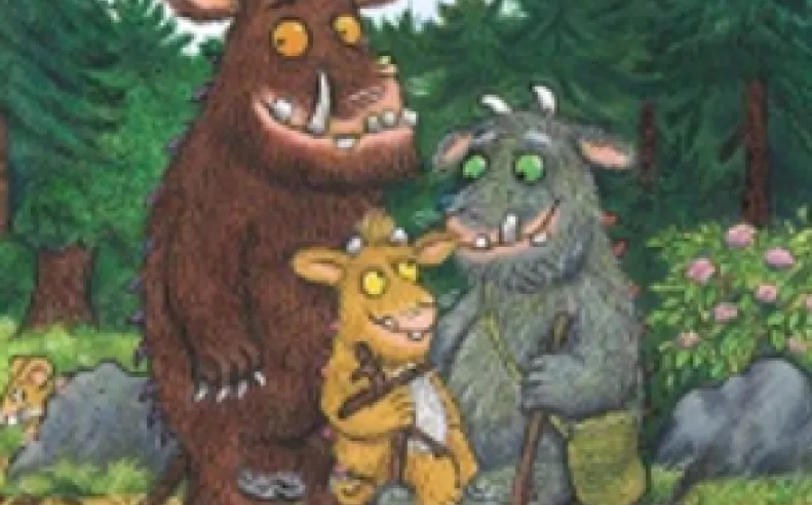 Ilustración de seres fantásticos peludos
