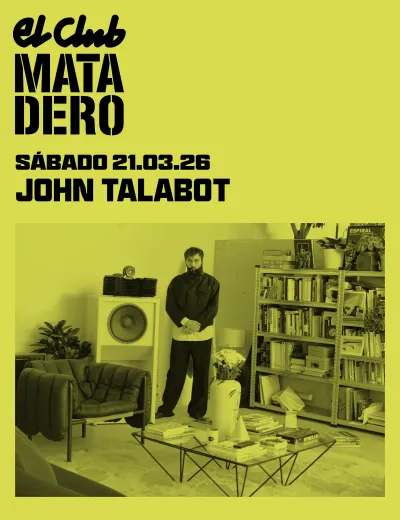 Cartel con chico posando en su habitación