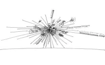 Björn Dahlem, boceto de Agujero Negro.