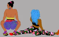 Fátima Guariota, ilustración twerking (2016)