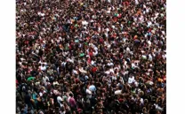 THE SKY TREMBLES AND THE EARTH IS AFRAID AND THE TWO EYES ARE NOT BROTHERS