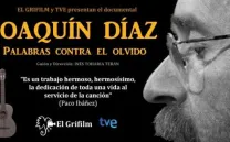 JOAQUÍN DÍAZ, PALABRAS CONTRA EL OLVIDO