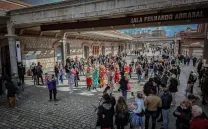 desfile de Carnaval por Matadero
