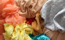 Foto: Textiles que formarán parte de la exposición jugable de la artista María Jerez en Matadero Madrid