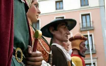 Desfile de gigantes y cabezudos