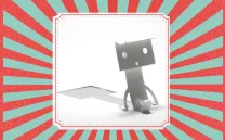 Dibujo de un muñeco hecho de figuras geométricas