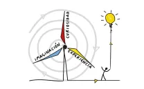 Ilustración de un molino moderno