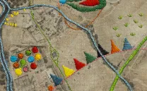 banderines de colores