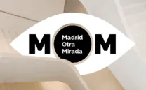 Rótulo sobre una escalera