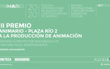 III Premio ANIMARIO-Plaza Río 2 a la producción de animación